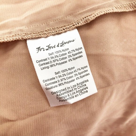 For Love & Lemons Claudette Dress Lace Corset Belt - Picture 8 of 9